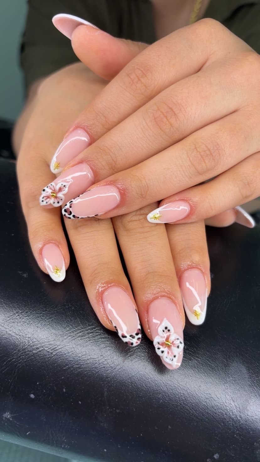 French Style with 3D Details