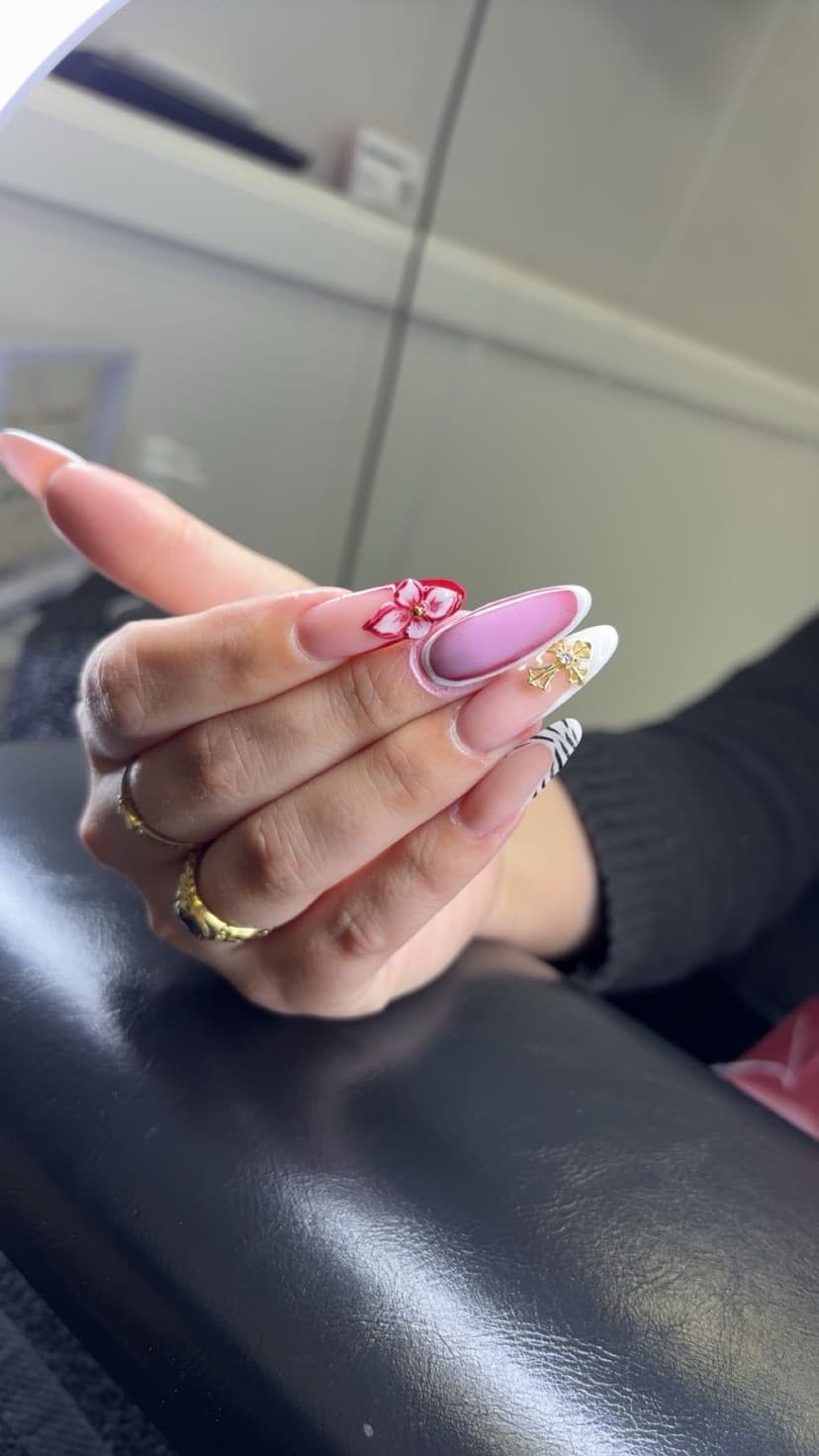 Long Almond Mixed Styles